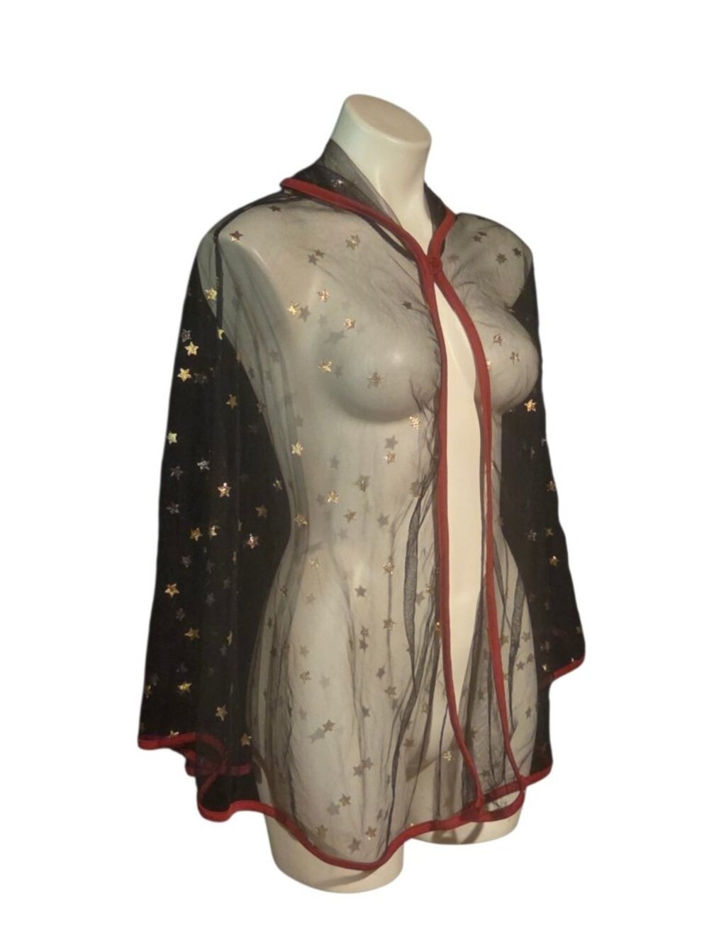 Girls' Harry Potter Long Sleeve Nightgown Invisibility Cloak Cape Size M 7-8 - Picture 4 of 9